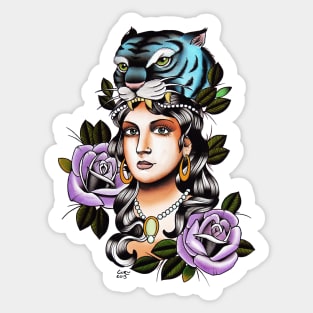 PaperTigress Sticker